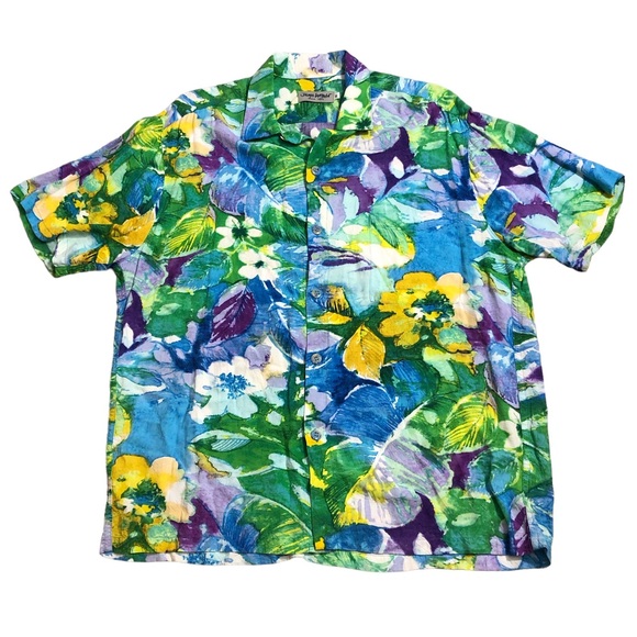 Jams World Shirts Jams World Hawaiian Shirt Mens Medium Rayon